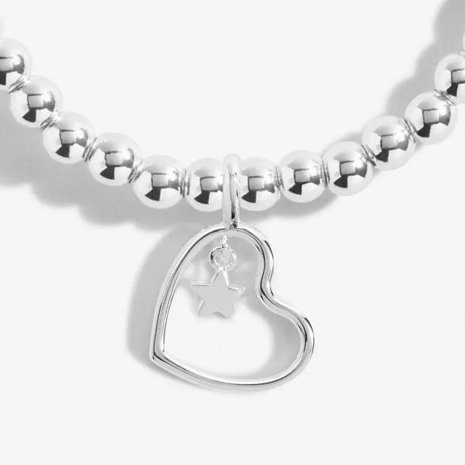 A Little Miracle Silver Plated 17.5cm Bracelet 7007