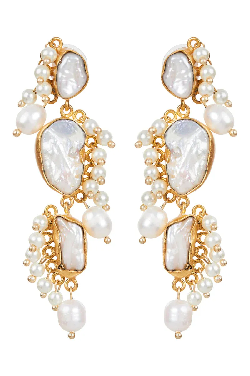 Awaken Earring - Pearl Drop