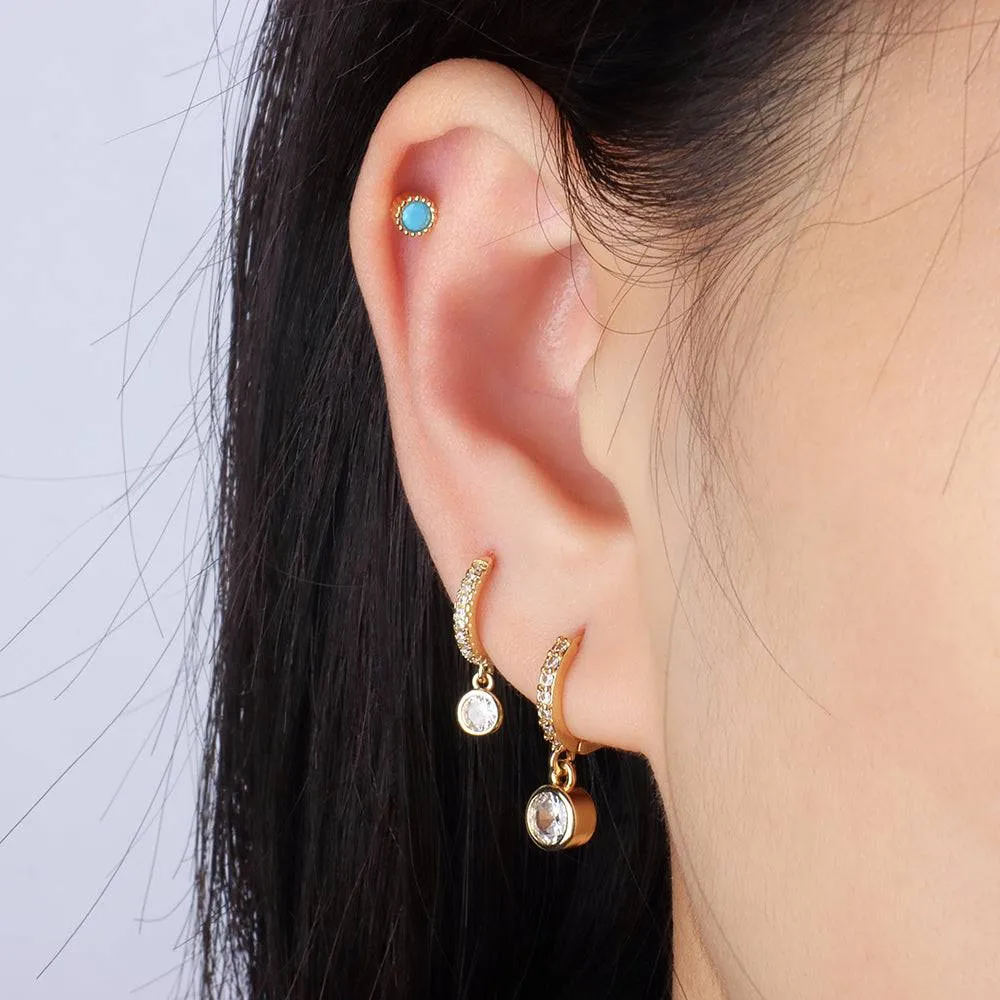 Basic Turquoise Stud