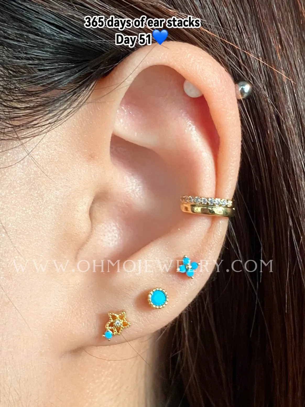 Basic Turquoise Stud