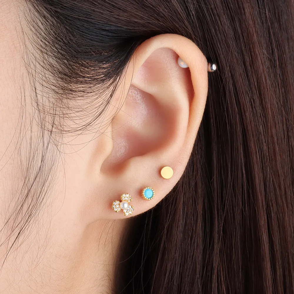 Basic Turquoise Stud