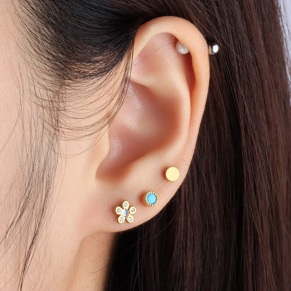 Basic Turquoise Stud