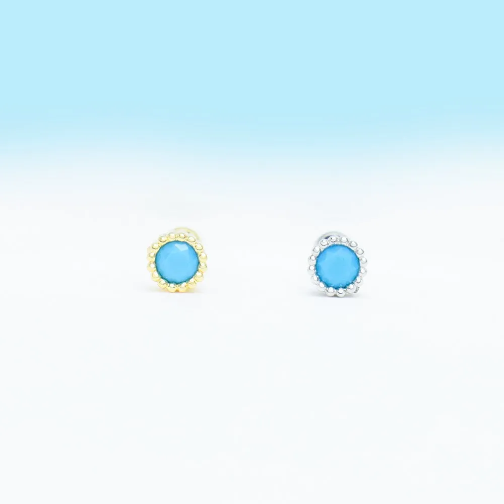 Basic Turquoise Stud