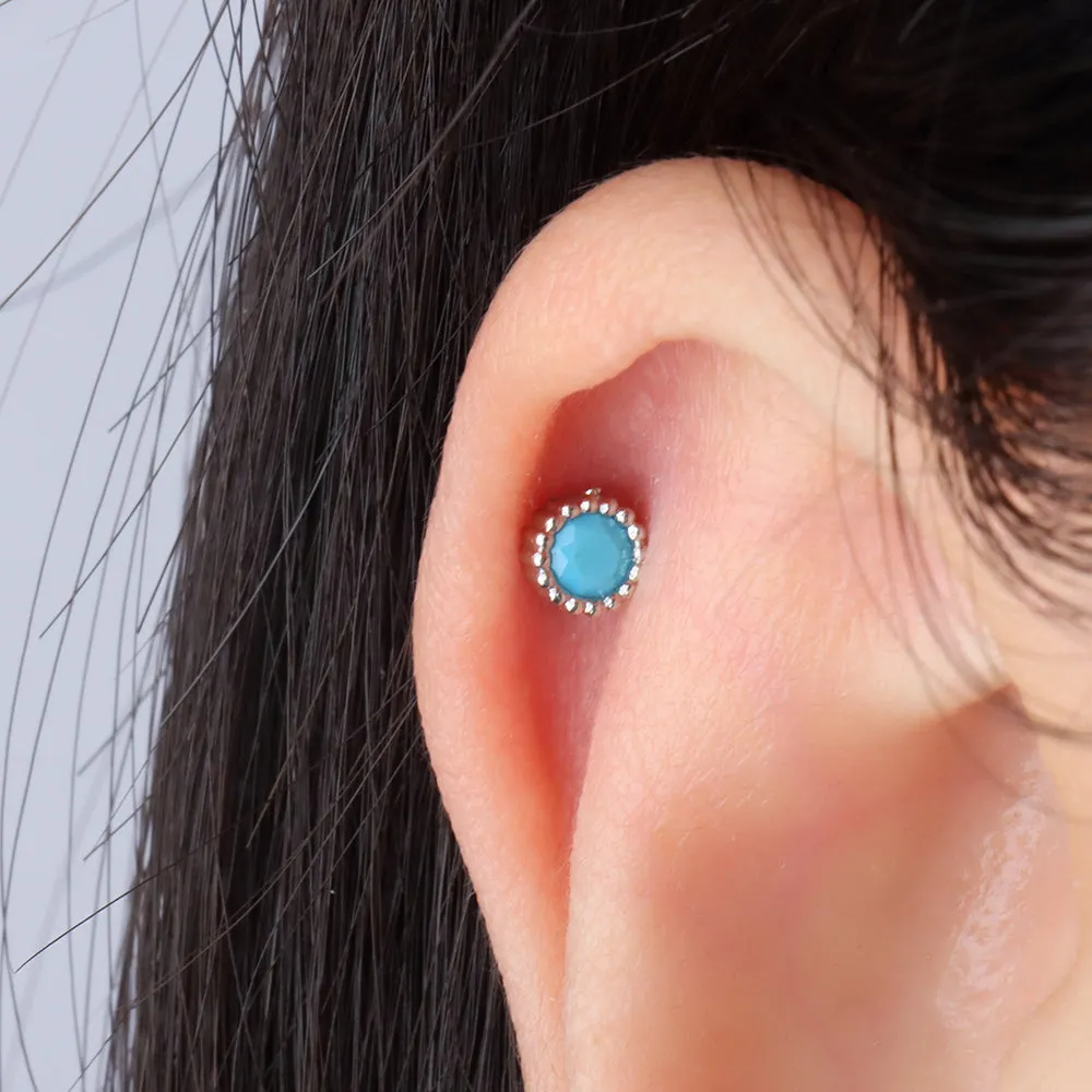 Basic Turquoise Stud