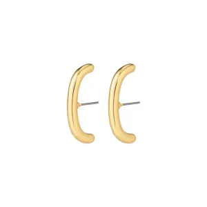 Clarity Gold Plated Studs
