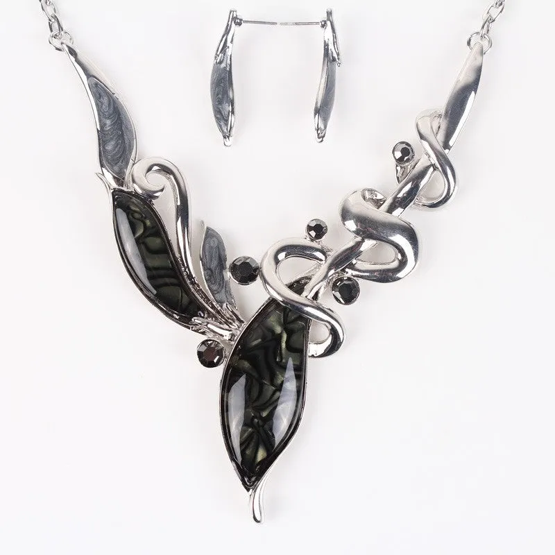 Classic Jewelry Sets Bridal Jewelry High Quality Woman't Necklace Earring Sets Top Elegant New Arrival Christmas Gifts