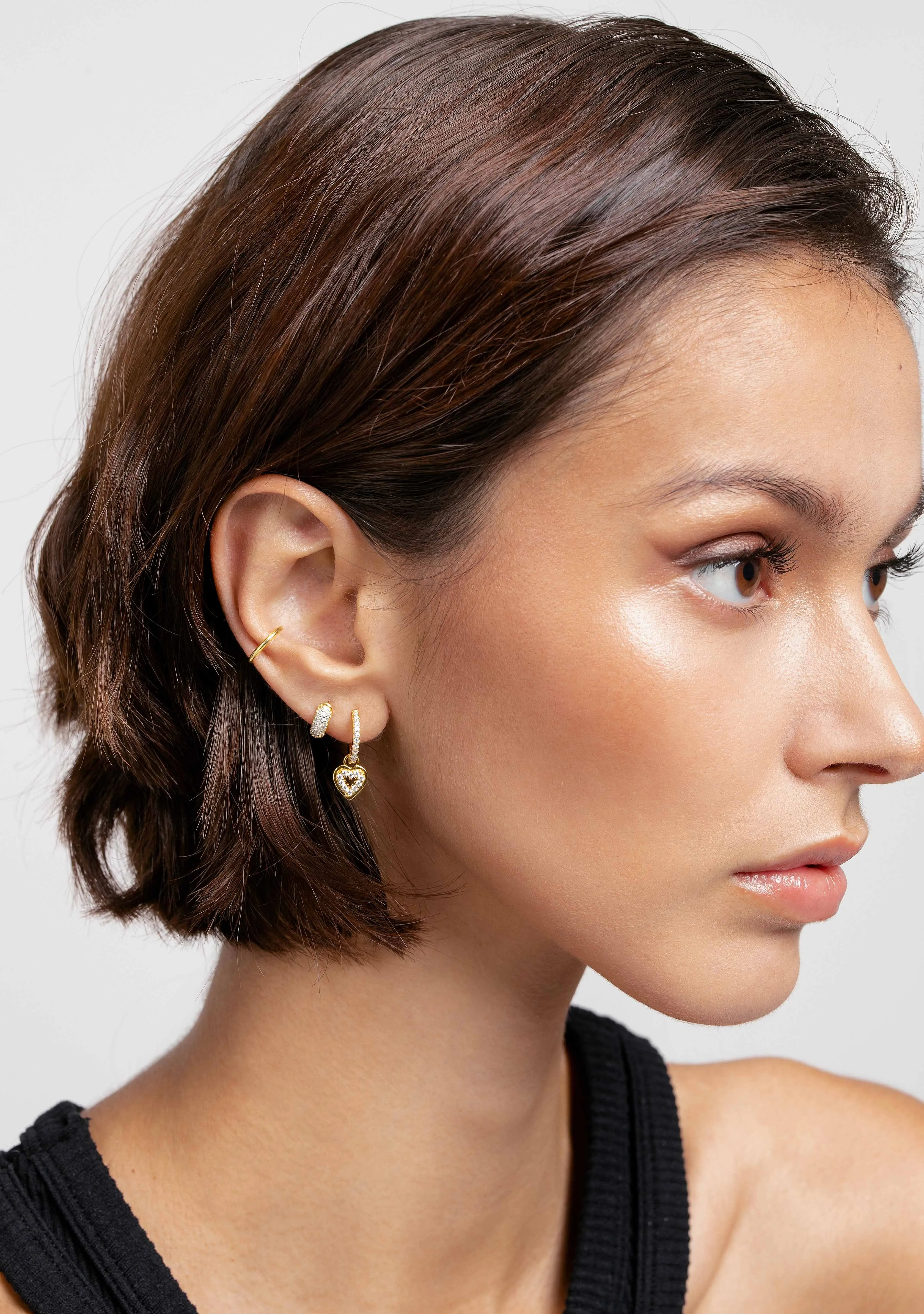 Ear Cuff Plain Gold
