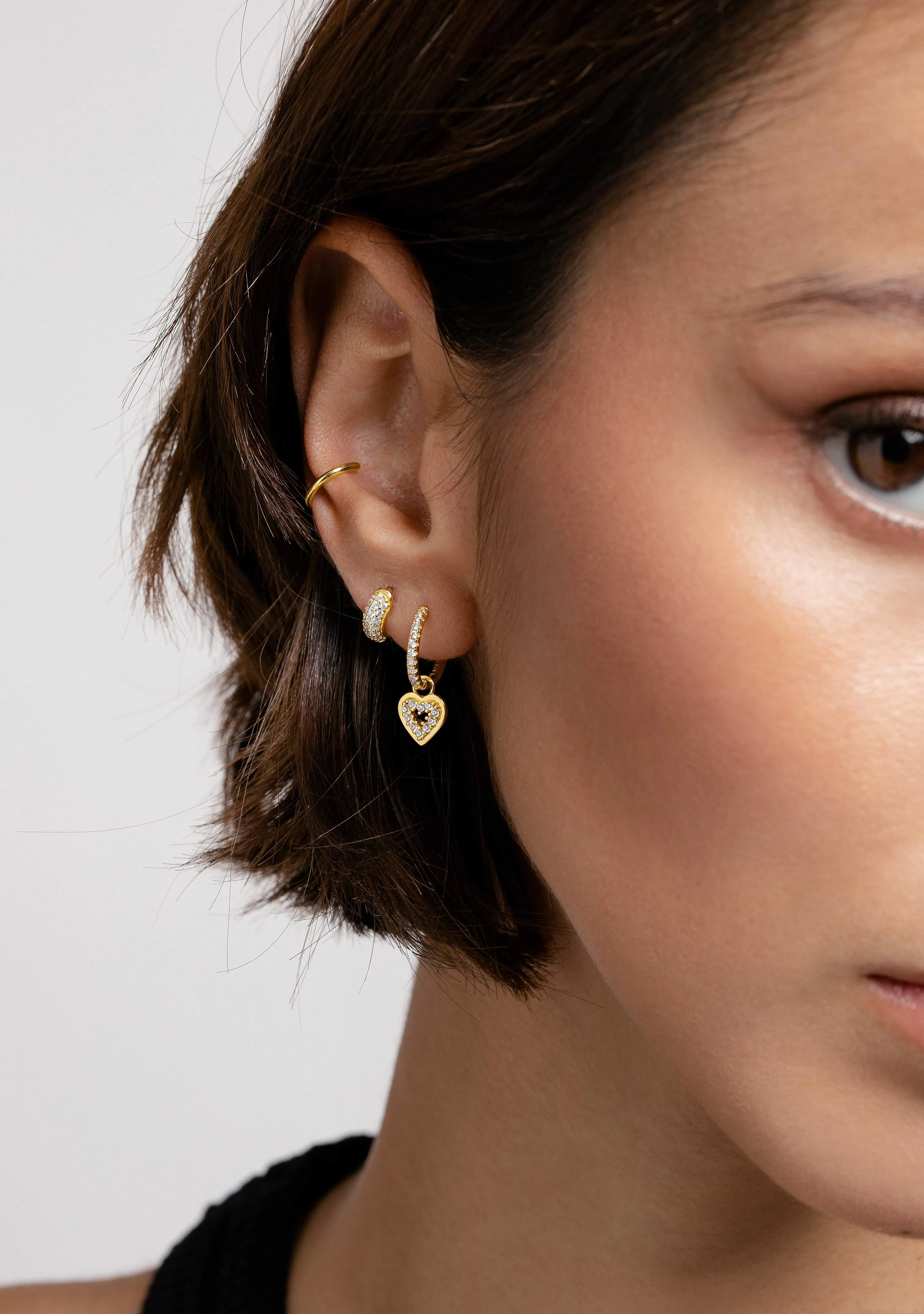 Ear Cuff Plain Gold