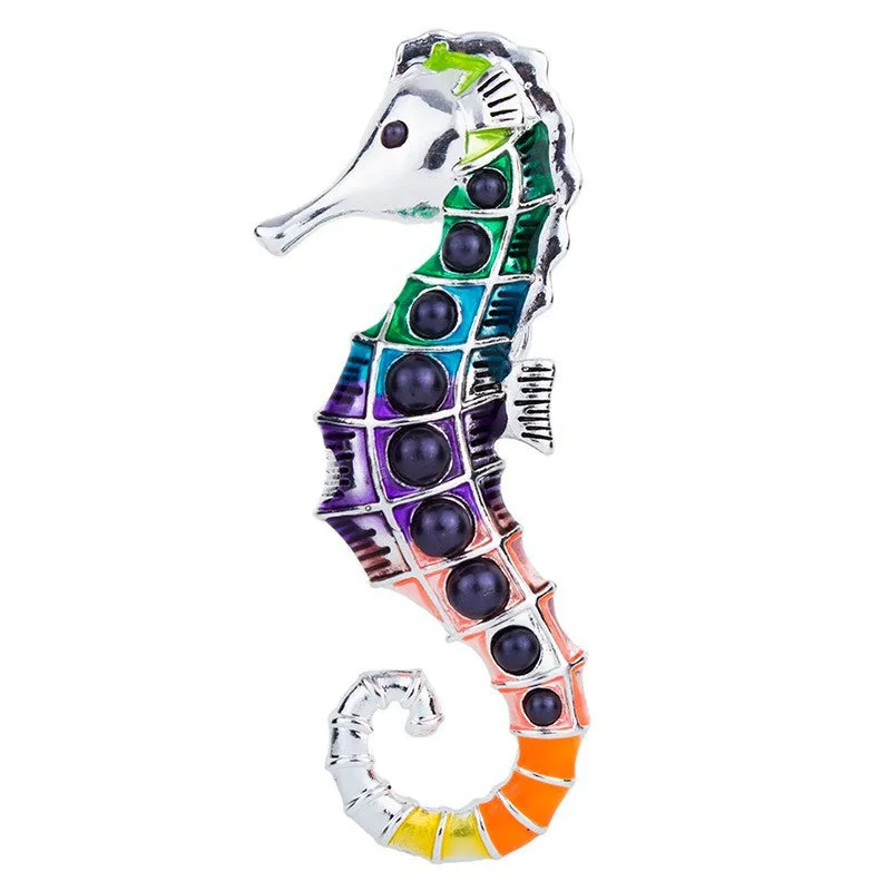Fashion Jewelry Sets Hight Quality Necklace Sets For Women Jewelry Silver Plated Hippocampus Unique Design Party Gifts