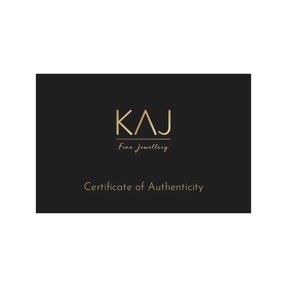 Kaj Fine Jewellery Diamond Wave Ring in 18KT White Gold