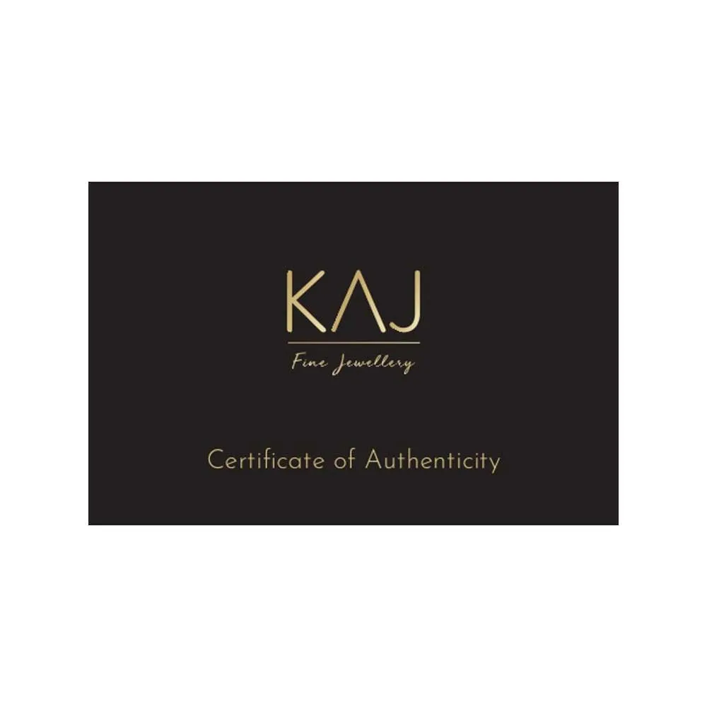 Kaj Fine Jewellery Diamond Wave Ring in 18KT White Gold