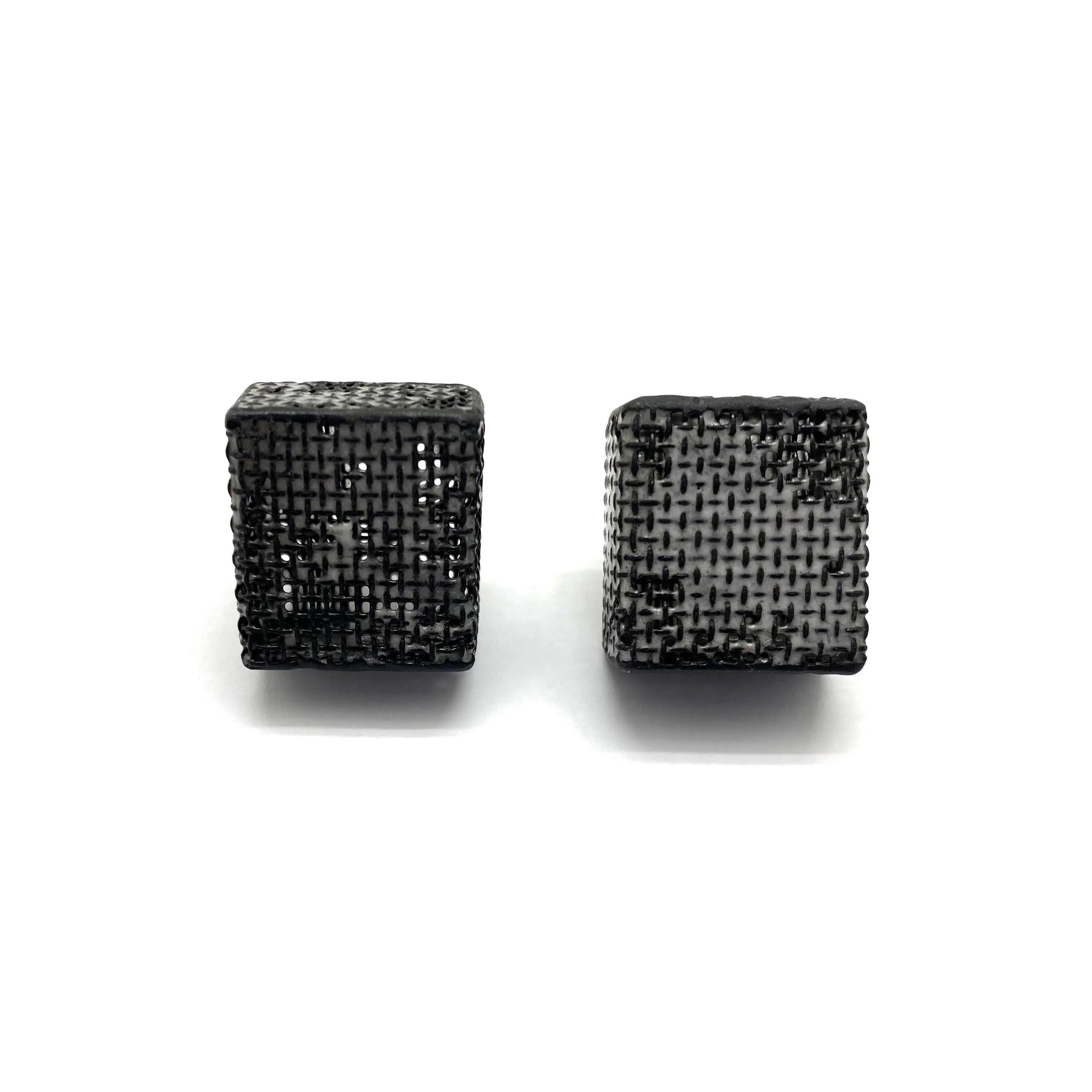 Large Hollow Mesh Square Studs