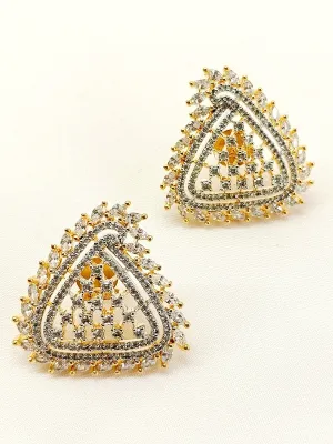 Lovemallow White American Diamond Tops