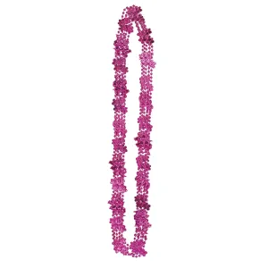 Luau Party Flamingo & Hibiscus Bead Necklaces (6 per Package)