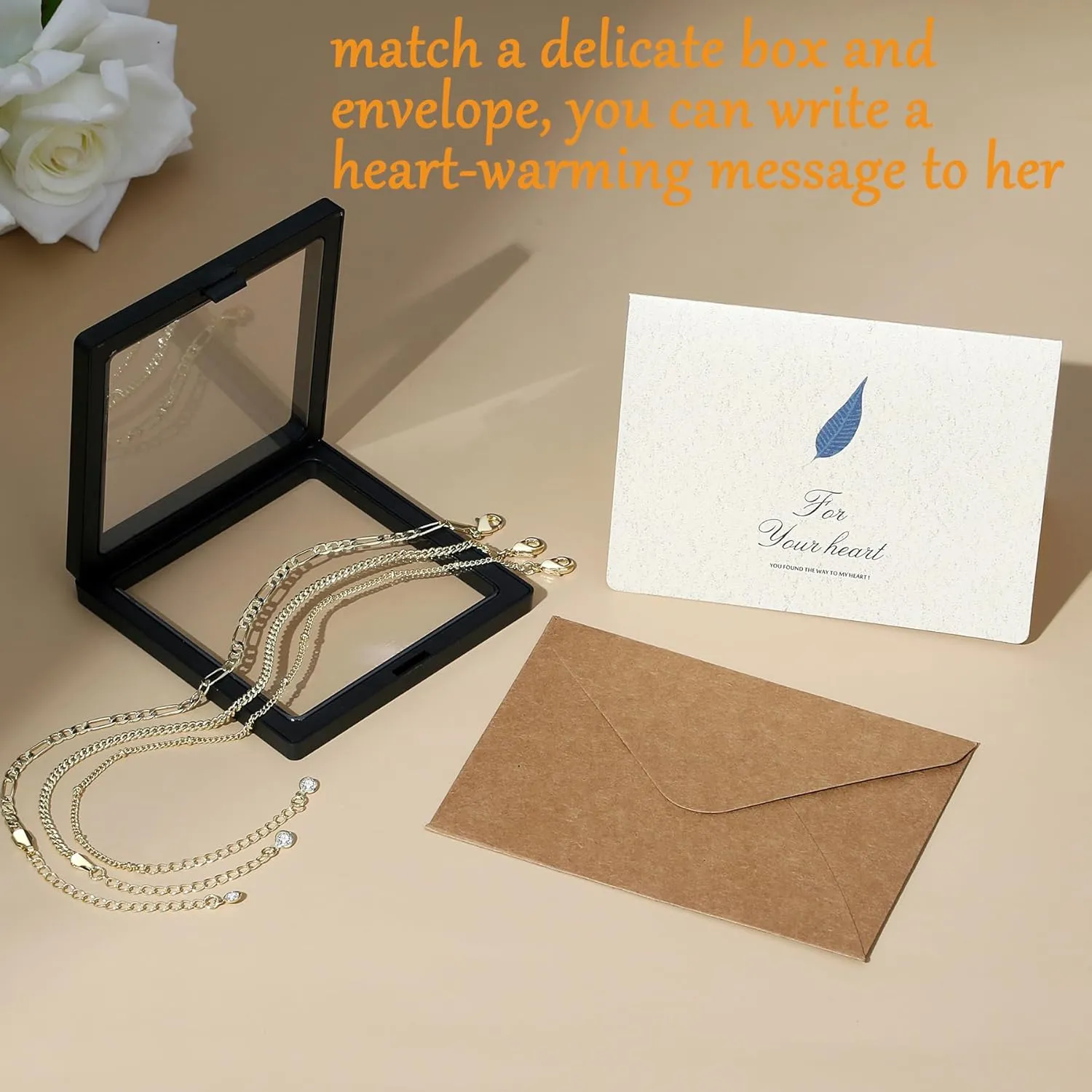 MAIBAOTA Gold Anklets for Women 14K Gold Plated Ankle Bracelets 3 Pcs Adjustable Layered Summer Beach Waterproof Anklets 8.6" 1.97" Foot Jewelry Gifts for Women