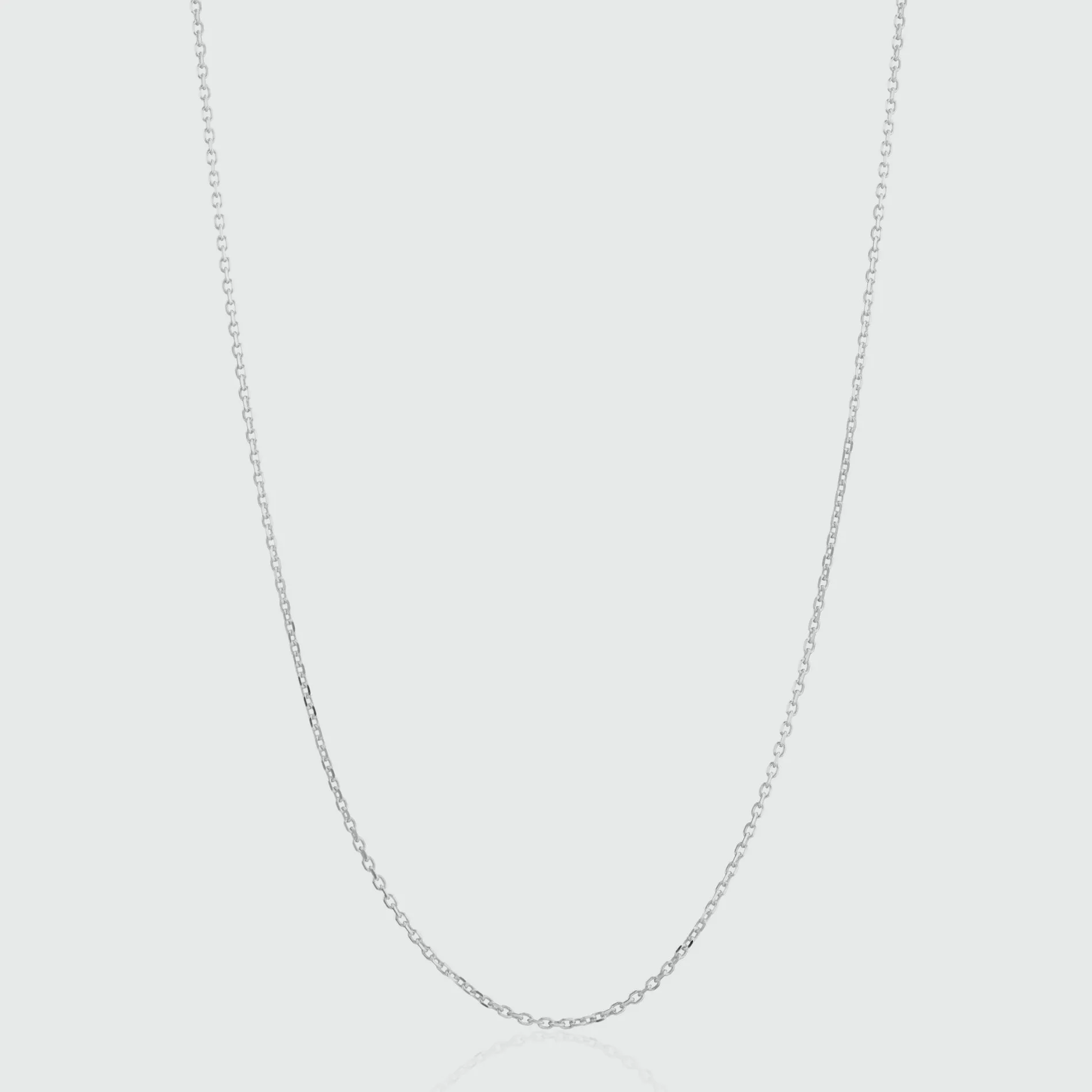 Marylebone Sterling Silver Fine Trace Chain