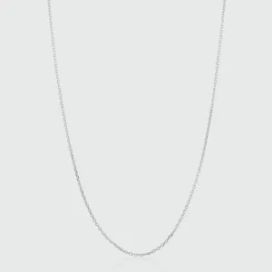 Marylebone Sterling Silver Fine Trace Chain