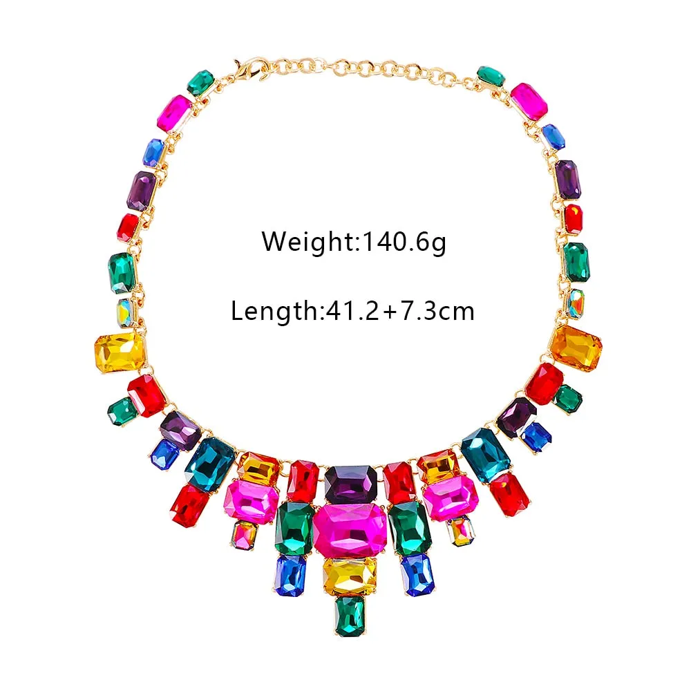 New Shine Full Rhinestones Choker Necklaces for Women