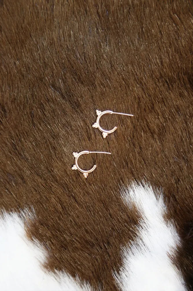 Something Else Earrings Rose Gold