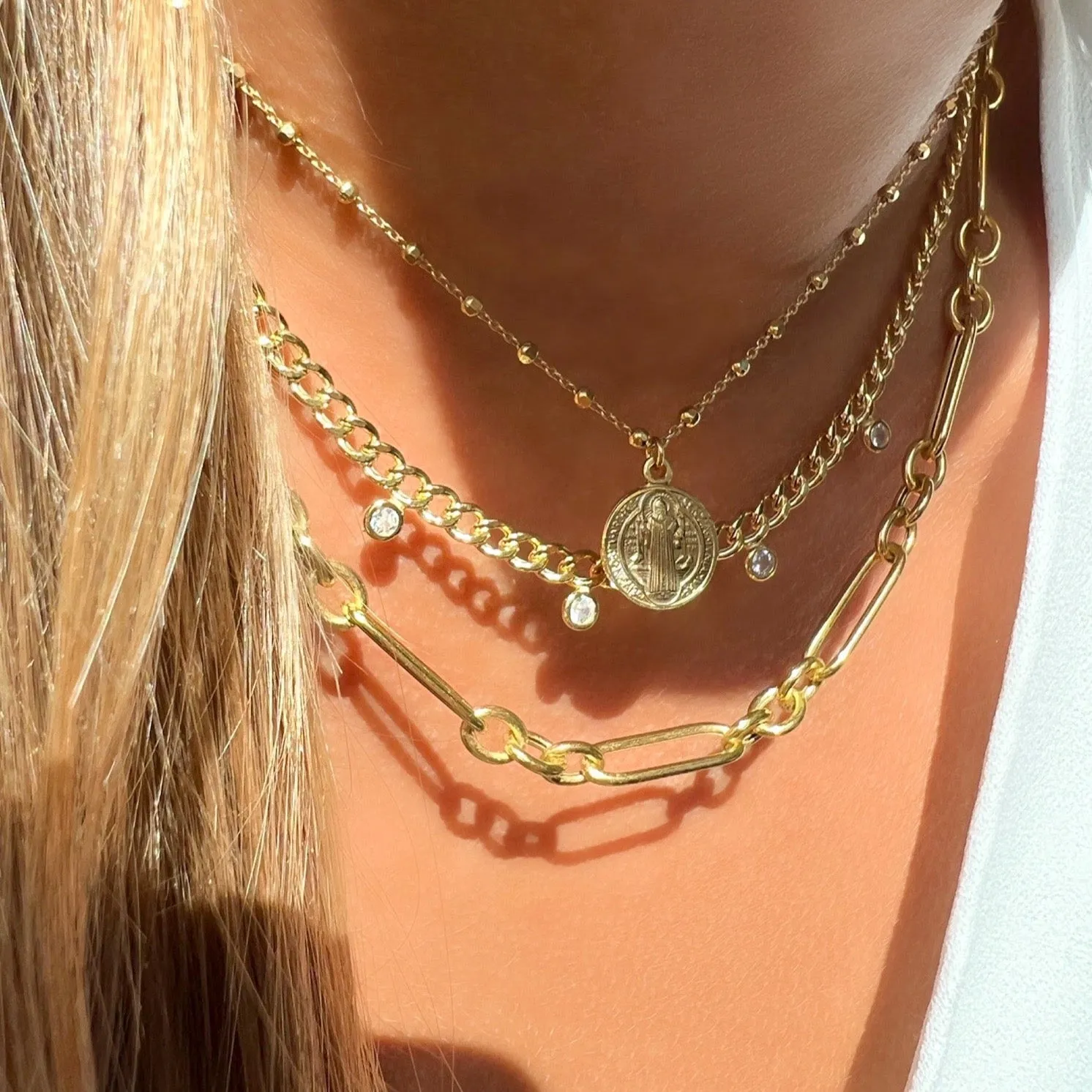 St. Benedict Coin Necklace