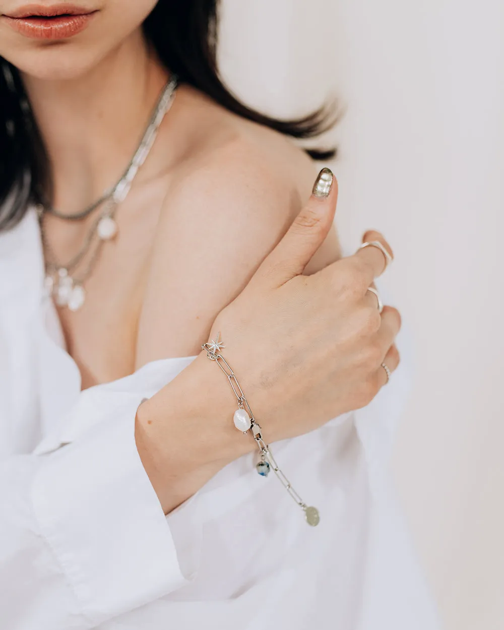 Swell Bracelet in Silver
