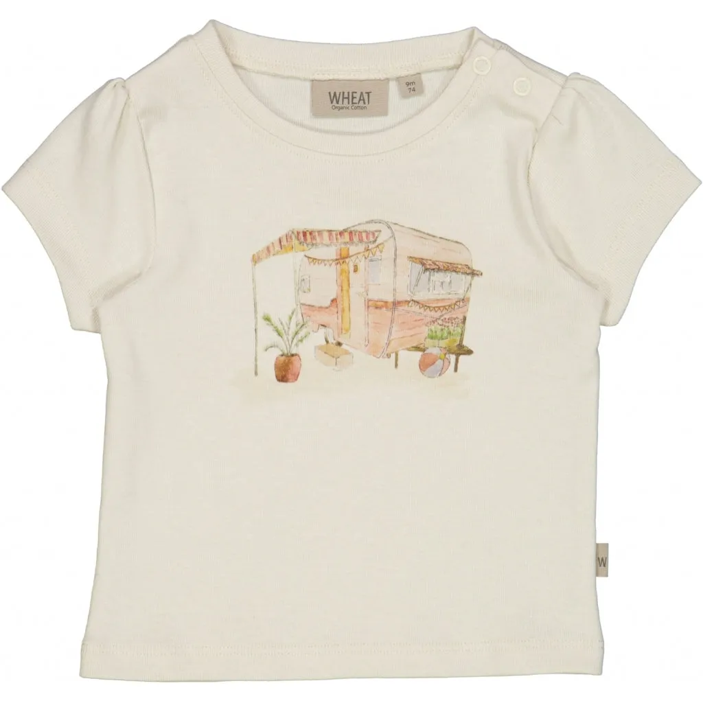 T-Shirt Holiday Home - eggshell