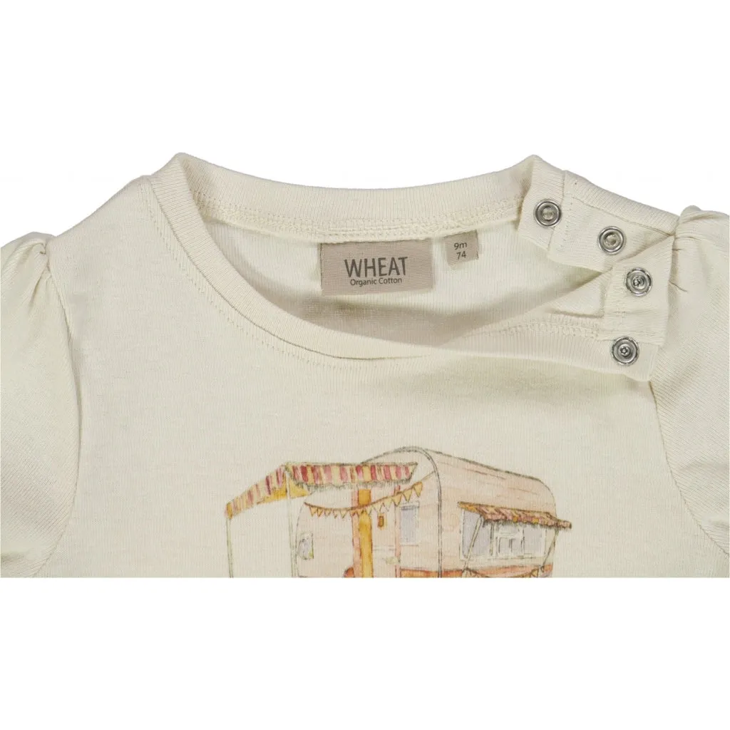 T-Shirt Holiday Home - eggshell